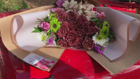 Load and play video in Gallery viewer, Glitter Roses by the Dozen
