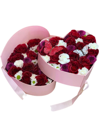 Load image into Gallery viewer, Two-Tiered Heart Box
